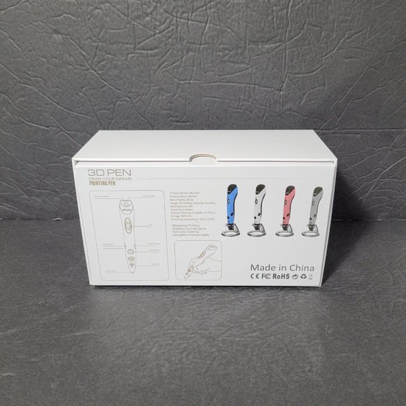 Dikale 3D Pen Draw Your Dreams Printing Pen DKL-07A White - Picture 8 of 11